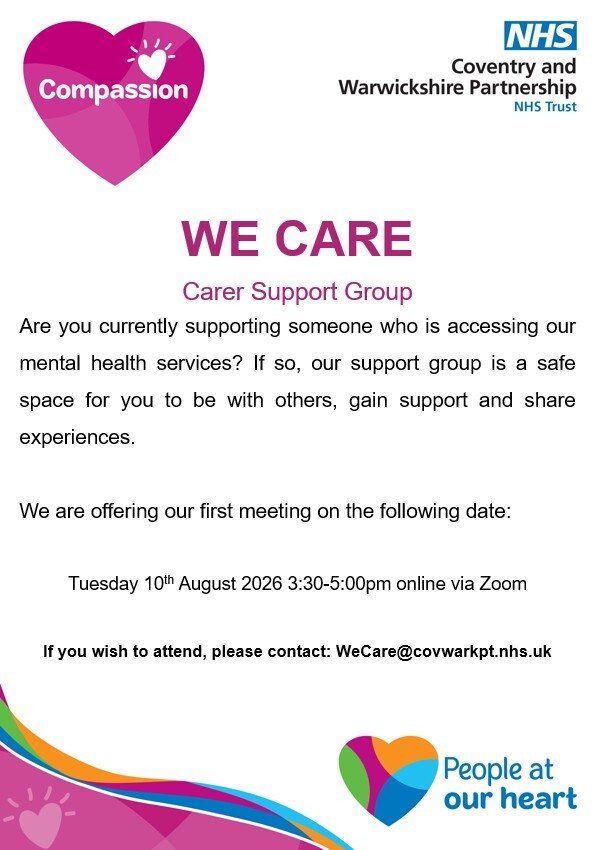 We Care - Carer Support Group