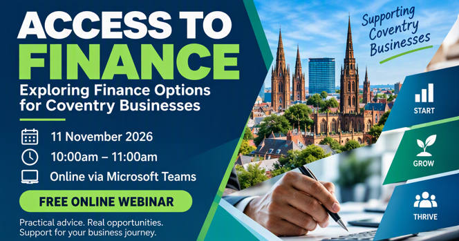Access to finance webinar