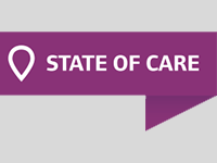 State of Care logo (grey background)