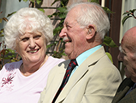 Residents at a care home