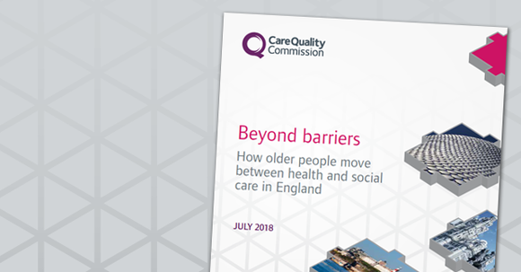 Beyond barriers: how older people move between health and care in England