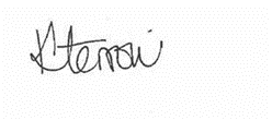 Kate Terroni signature