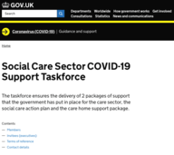 Social care taskforce