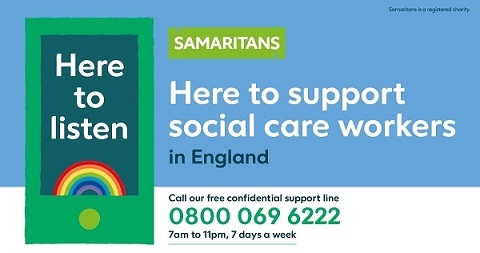 Social care support line