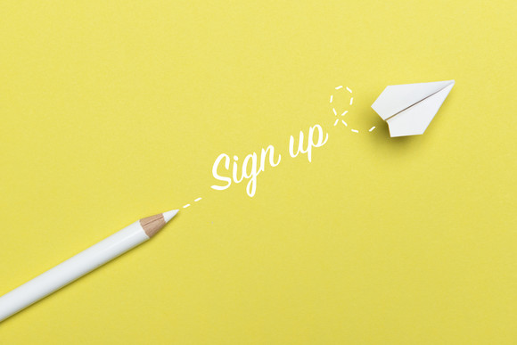sign up 