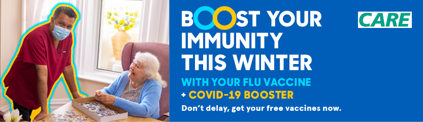 Boost your immunity CARE campaign
