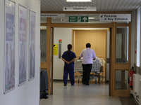 Hospital corridor