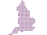 Map of England