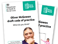 Oliver McGowan draft code of practice (easy read)