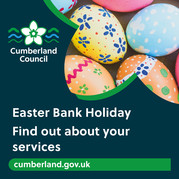 Easter opening hours graphic