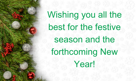 thank you festive message