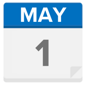 1 MAY