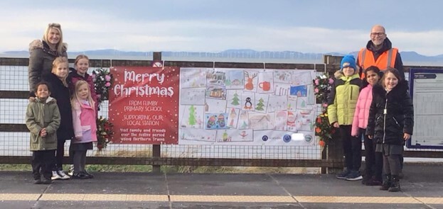 Flimby primary school signs