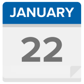 JAN 22