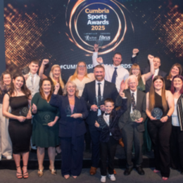Winners at the Cumbria Sports Awards
