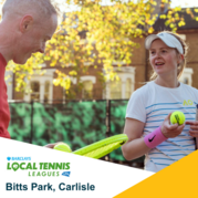 Tennis courts in Bitts Park