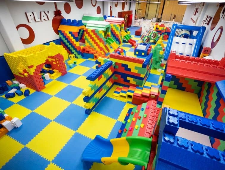 Giant Soft Bricks Playland at the Beacon
