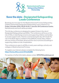 WFSCP DSL Conference leaflet