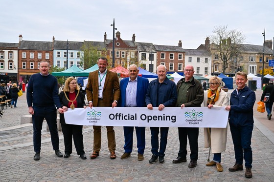 Green Market Opening