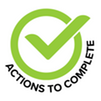 Actions to complete