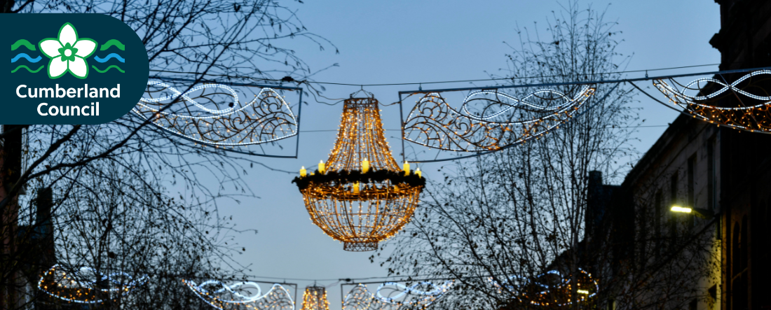 Christmas Lights Banner