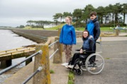Young people in Silloth