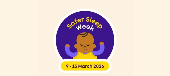 Safer Sleep Week 2026 banner