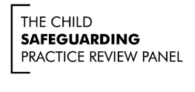 child safeguarding practice review panel logo