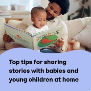 Tips for sharing a book with your baby or toddler
