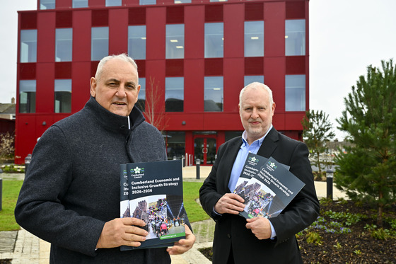 Cllr Mark Fryer and Andrew Seekings