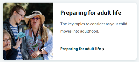 Preparing for adult life