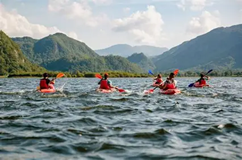 individuals in open water rowing