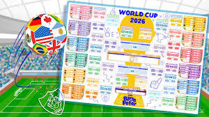 world cup fixture poster