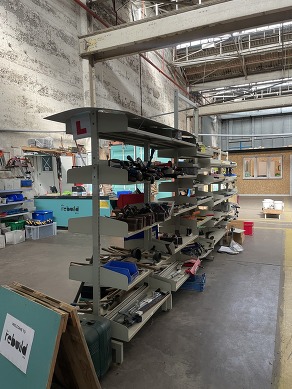 Rebuild shelving 