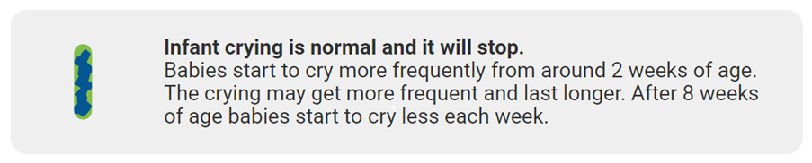 I in ICON - infant crying is normal
