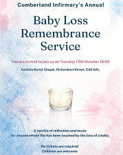 Baby Loss Remembrance Service
