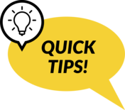 Quick Tips