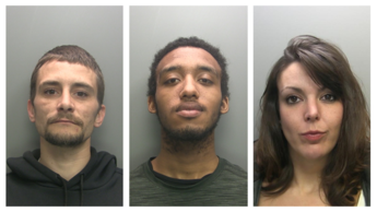 L-R: Waeling, Nyarashe and McGannan