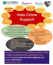 Hate crime flyer