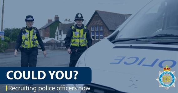 Could you? Recruiting police officers now