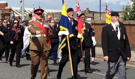 Armed forces day parade