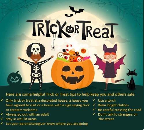 Trick or Treat safety tips