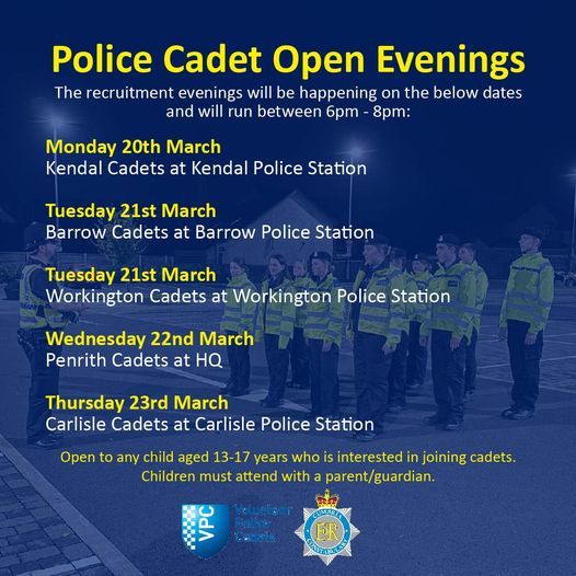 Cadets open evenings