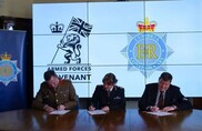 Police and fire leaders sign up to Armed Forces Covenant