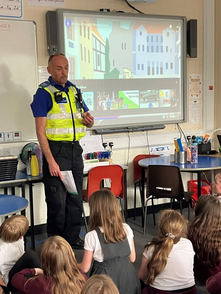 Alston Primary visit