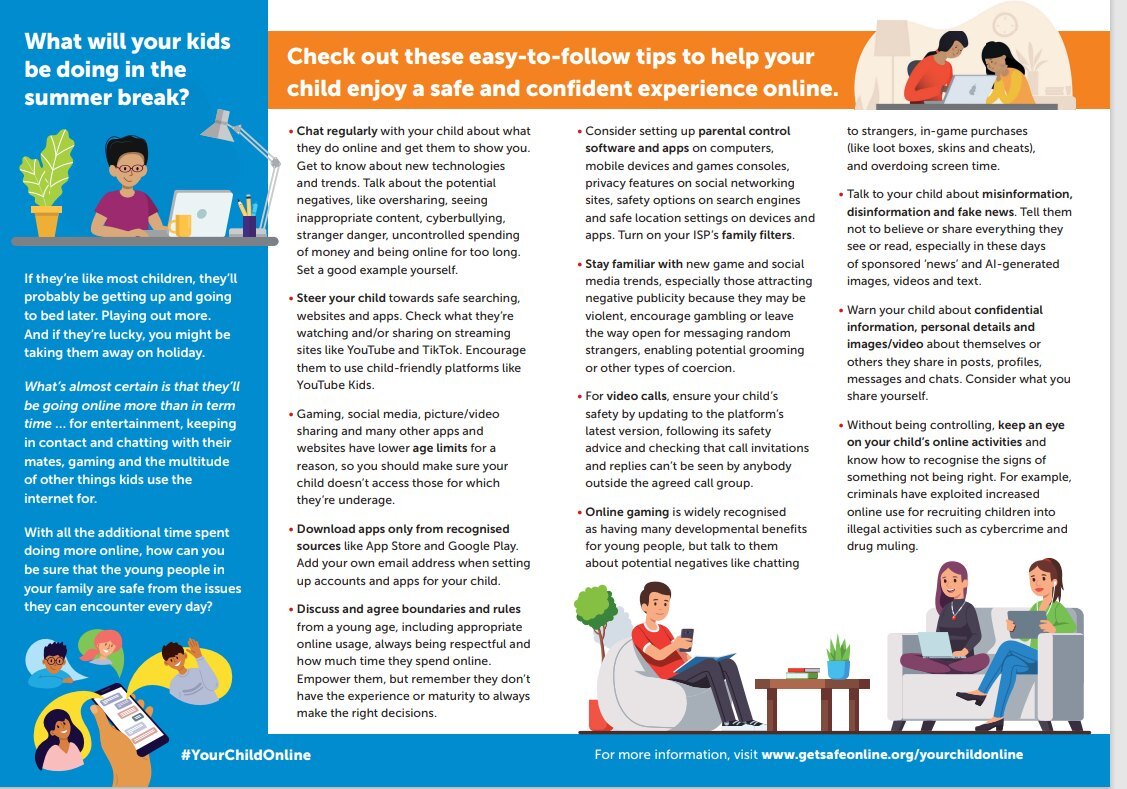 Your child online