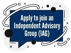 IAG Recruitment Button