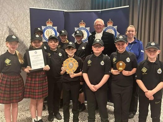 Victoria Junior School Mini Police of the year