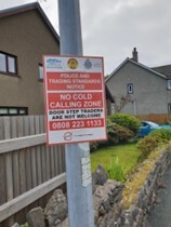 No cold calling zone