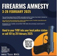 Firearms amnesty